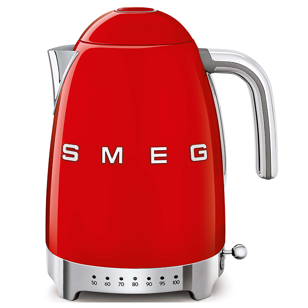 SMEG KLF04RDEU - Wasserkocher im 50er Jahre Stil Rot