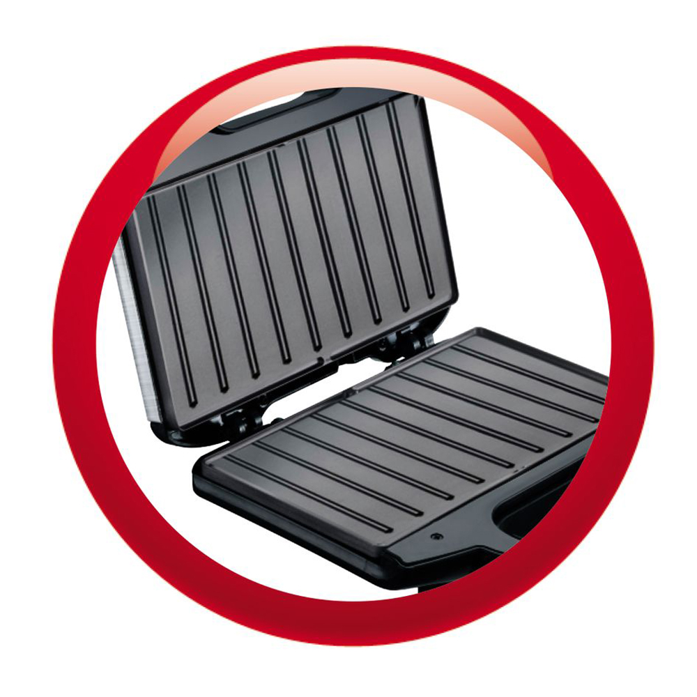 MOULINEX SM156D - Moulinex Ultracompact Metal Sandwich-Maker SM156D