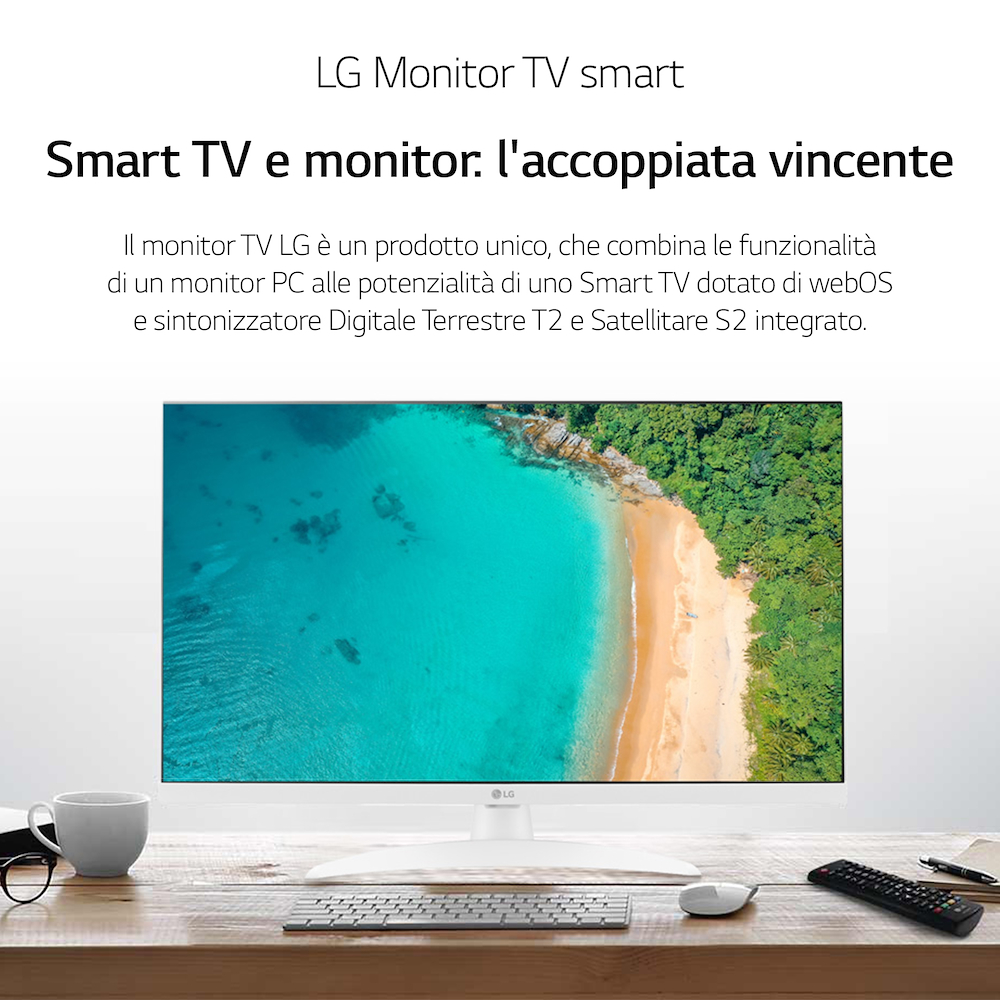 LG 27TQ615SWZ - Smart TV Monitor 27" Full HD