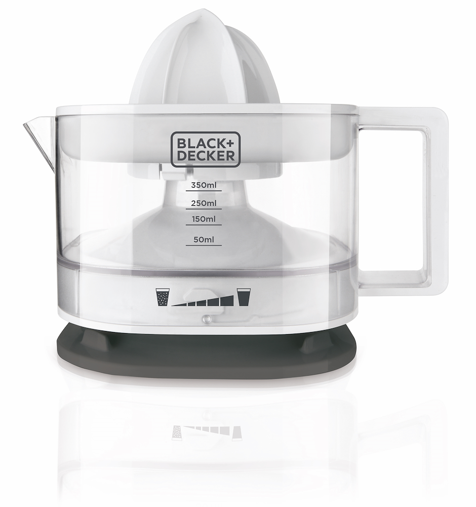 BLACK+DECKER BXCJ25E - Saftpresse 25W mit 350ml Behälter