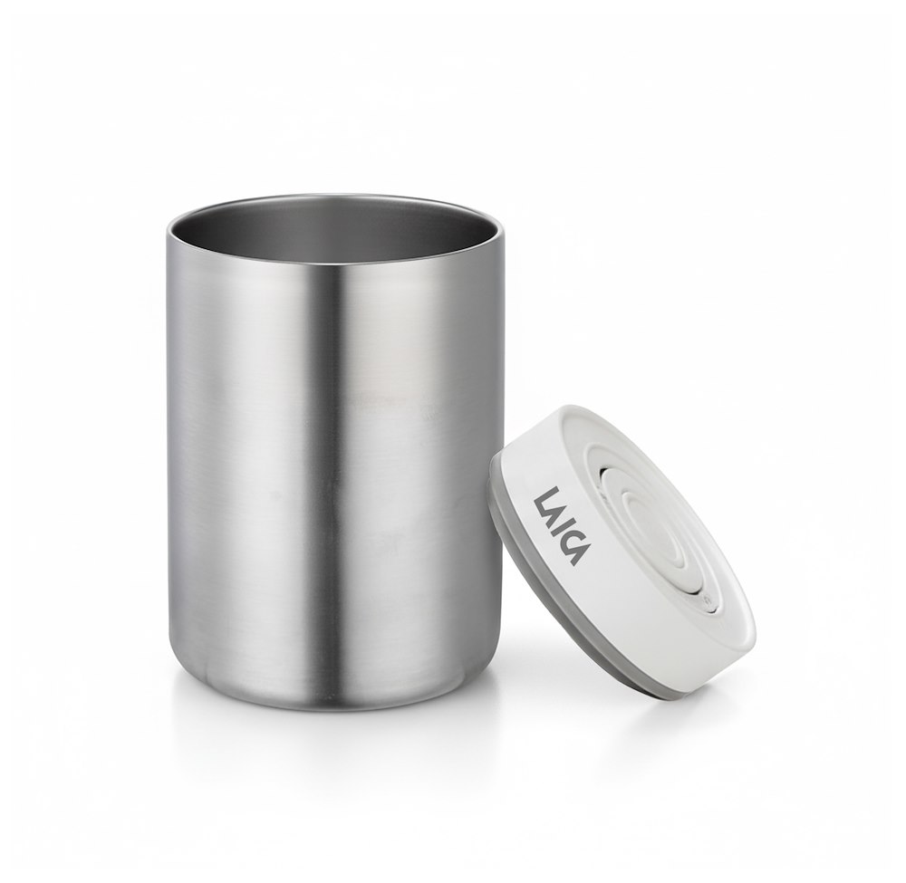 LAICA VT33090 - Vakuumbehälter Edelstahl 0.8L