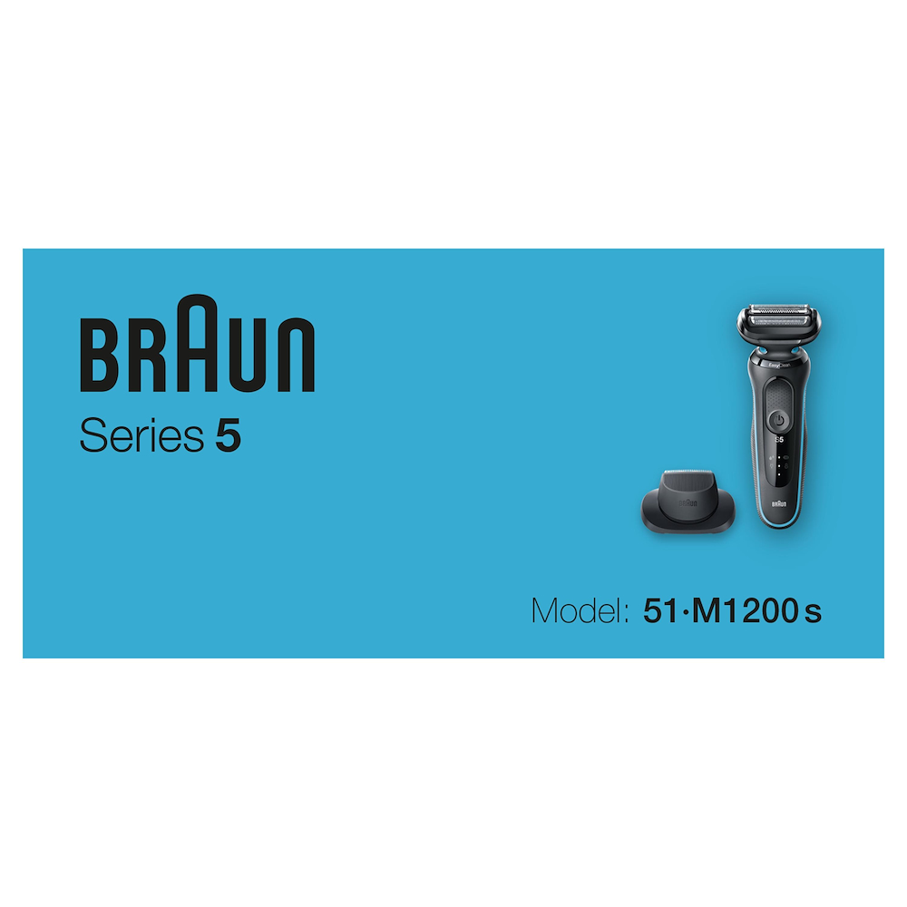BRAUN 51M1200S - Series 5 Herrenrasierer mit Zubehör