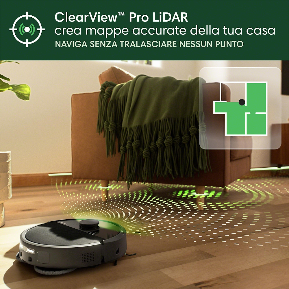 IROBOT N185040 - Roomba Plus Saug- und Wischroboter