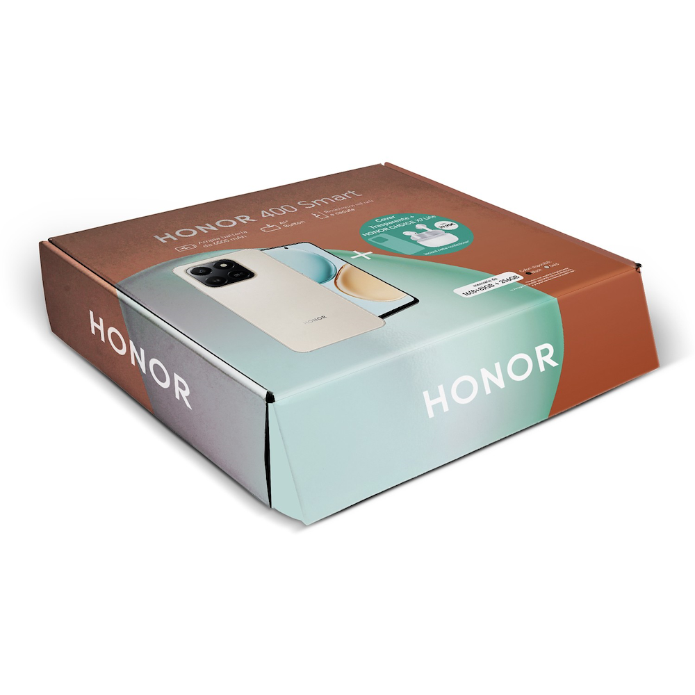 HONOR H400SMARTBLACKPIUCHOICEX7LITE - Smartphone Schwarz mit Hülle