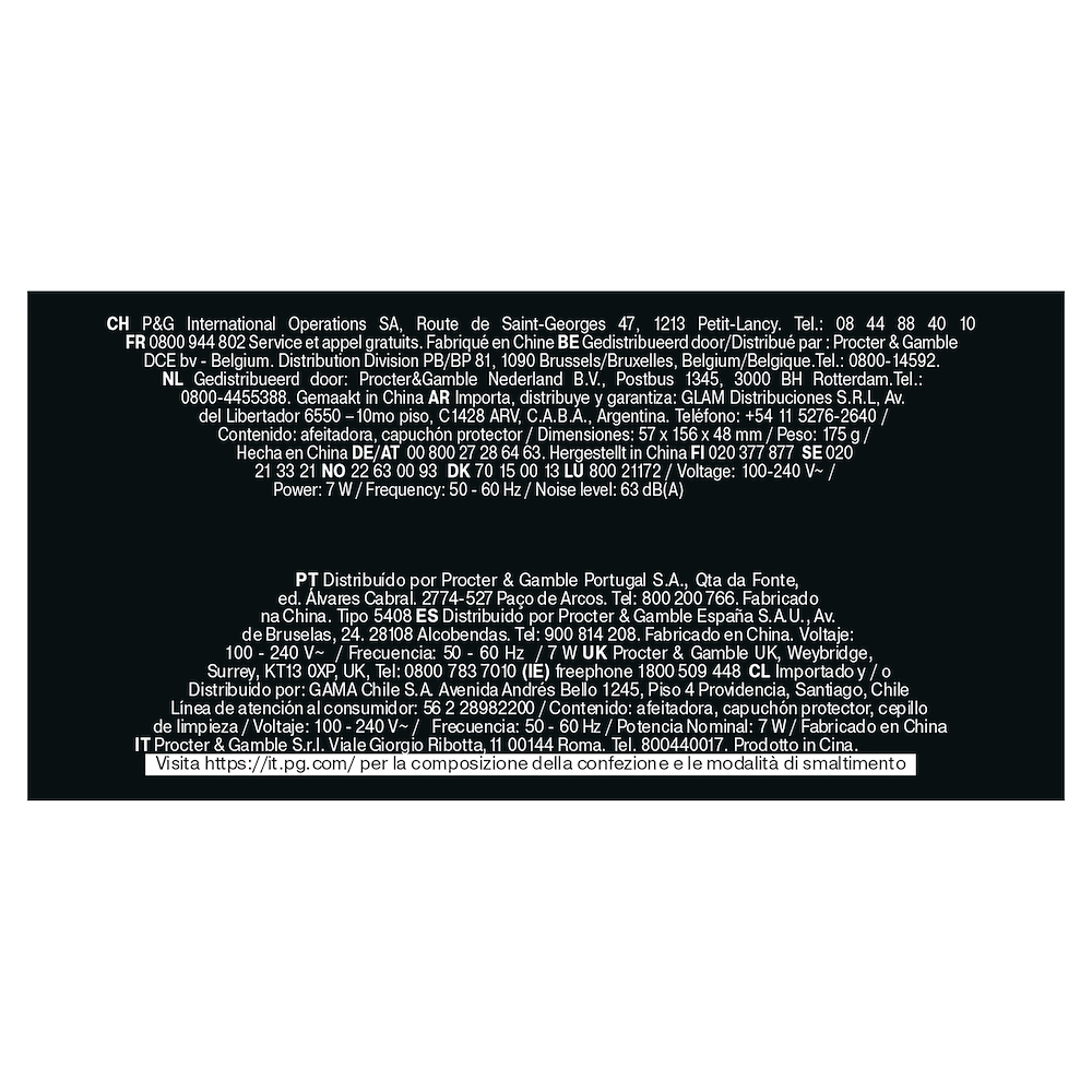 BRAUN 300SNERO - Elektrorasierer Schwarz