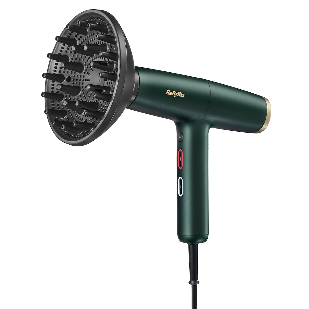 BABYLISS D6555DE - Haartrockner Air Power Pro 1700W Grün