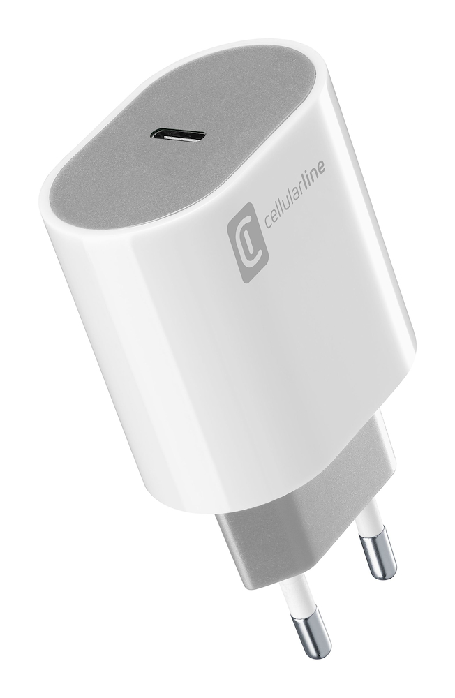CELLULAR LINE ACHUSBCSMARTPD20WW - Farbiger USB-C-Ladegerät 20W