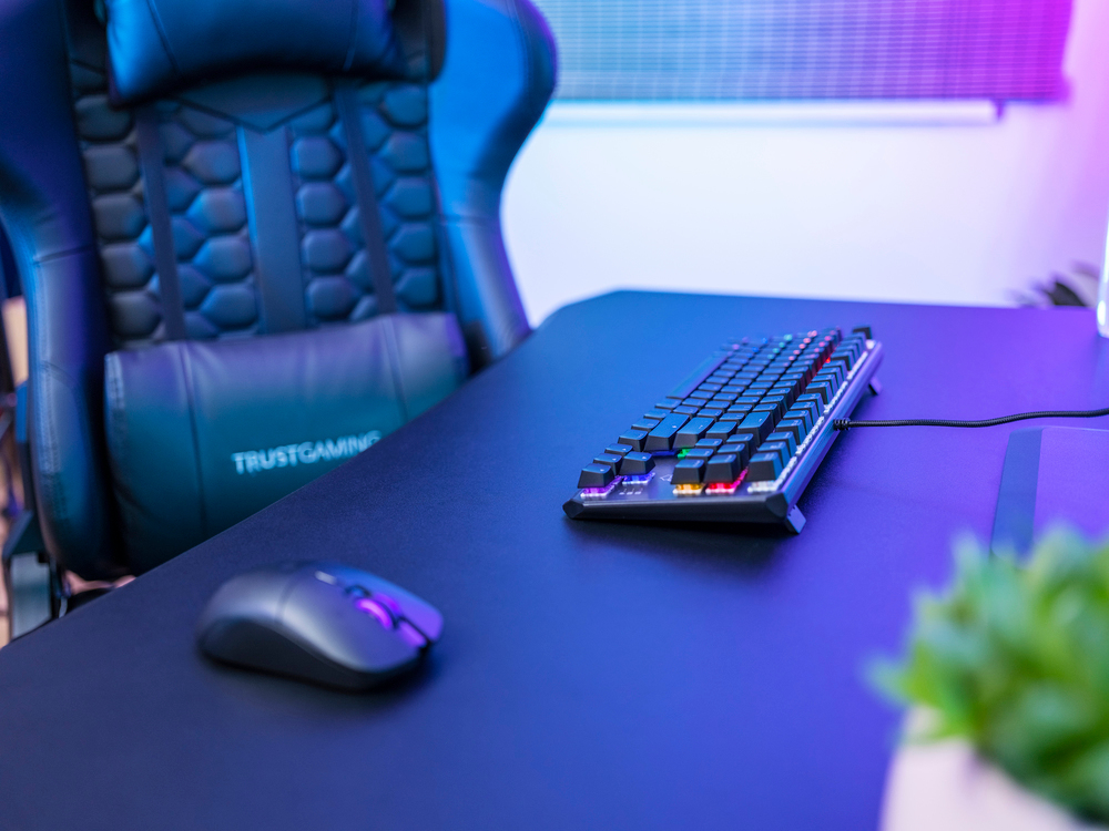 TRUST 24406 - Trust GXT 834 Mechanische Tastatur