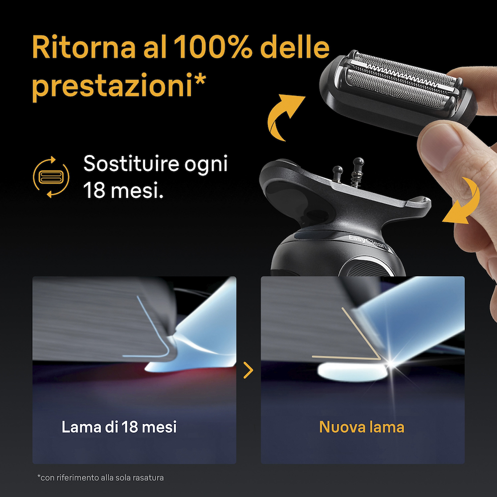 BRAUN 54B - Ersatzkopf für Series 5