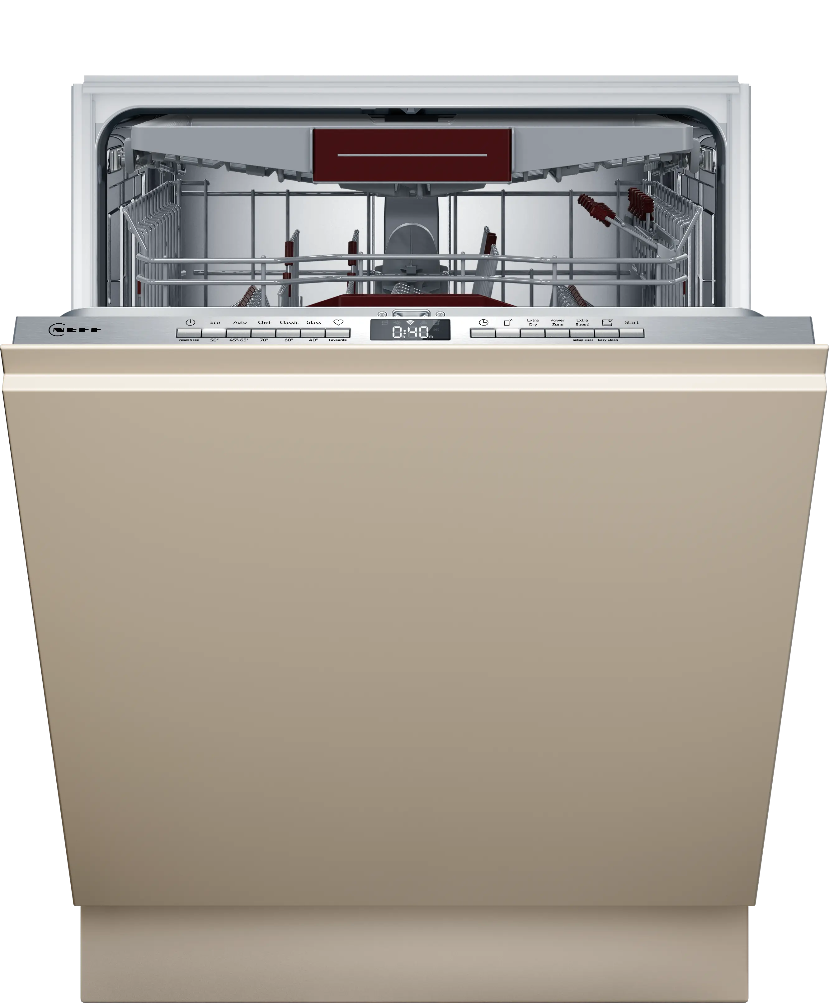 NEFF S255ECX15E - Vollintegrierter XXL-Geschirrspüler 60 cm
