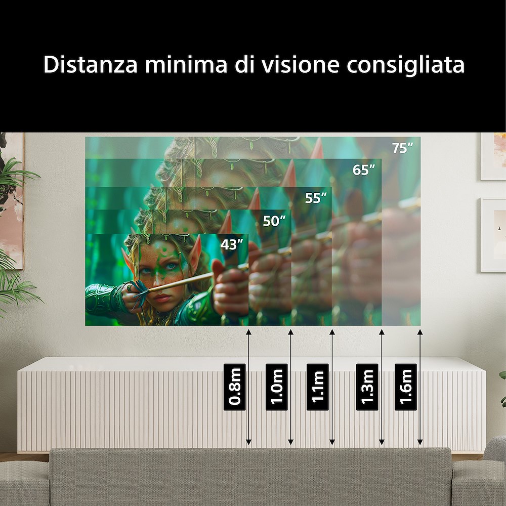 SONY K50S25M2PBCEI - 50 Zoll 4K Smart TV
