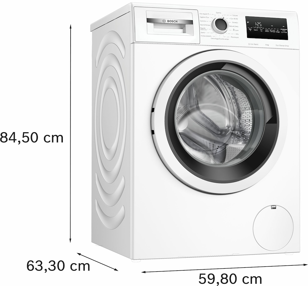 BOSCH WAN28208II - Waschmaschine Frontlader 8 kg A 1400 U/min