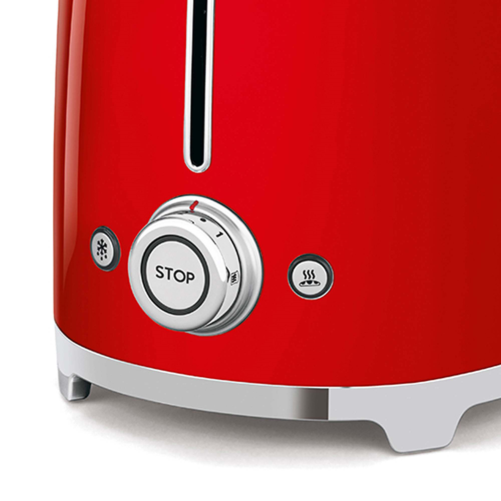 SMEG TSF02RDEU - 50er Jahre Toaster in Rot
