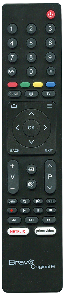 BRAVO ORIGINAL9 - Fernbedienung für Grundig TV