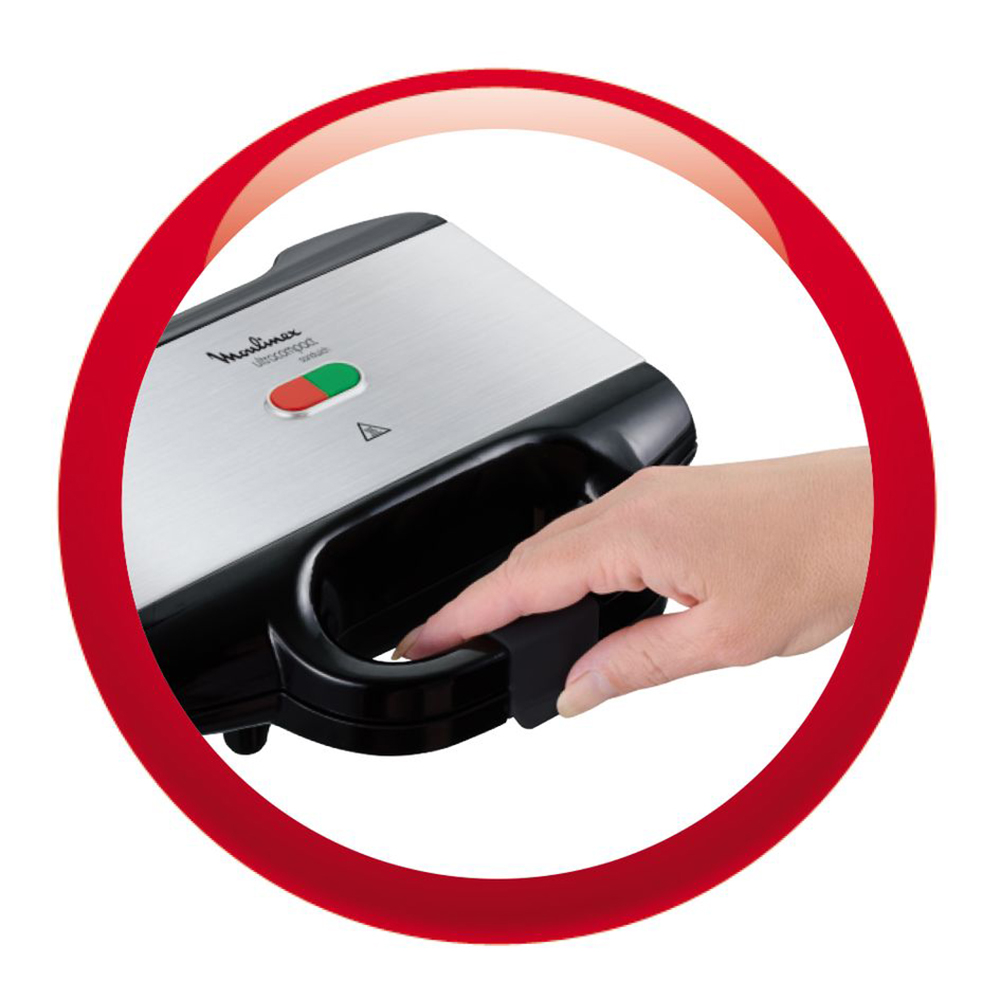 MOULINEX SM156D - Moulinex Ultracompact Metal Sandwich-Maker SM156D