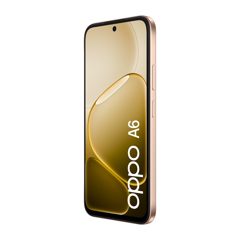 OPPO A6AURORAGOLD - AI Smartphone mit Doppelkamera 50MP