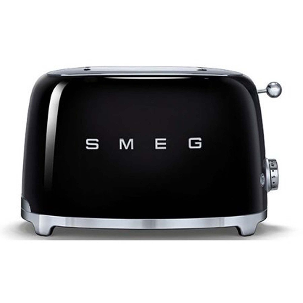 SMEG TSF01BLEU - Tostgerät 50er Jahre Stil in glänzend Schwarz