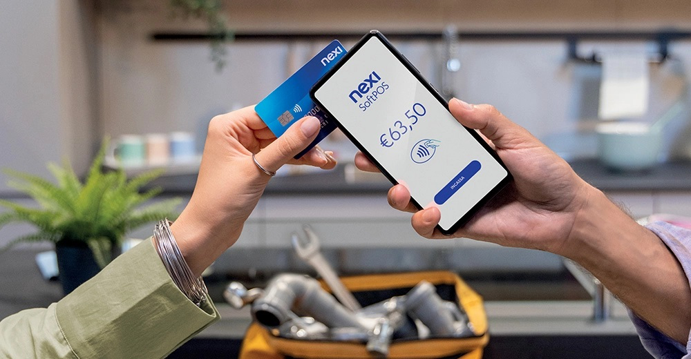 NEXI SOFTPOS - Nexi SoftPOS Software für Smartphone