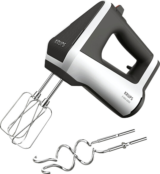 KRUPS GN6021 - 3MIX 6000 Handmixer Weiß