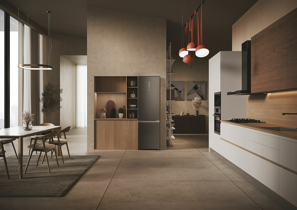 HAIER HDPW3620DNPD - Haier Combi Kühlschrank 406L NOFROST