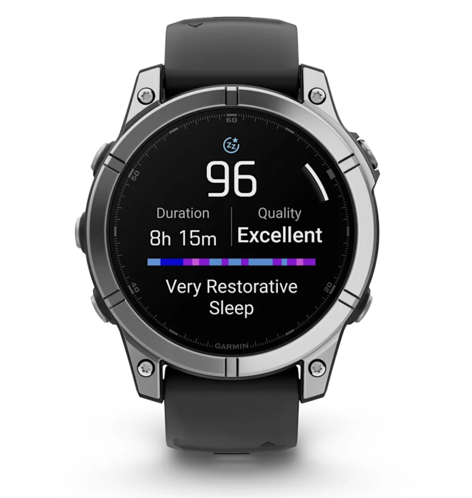 Garmin 0100302500 - Fenix E Edelstahl Smartwatch 47mm