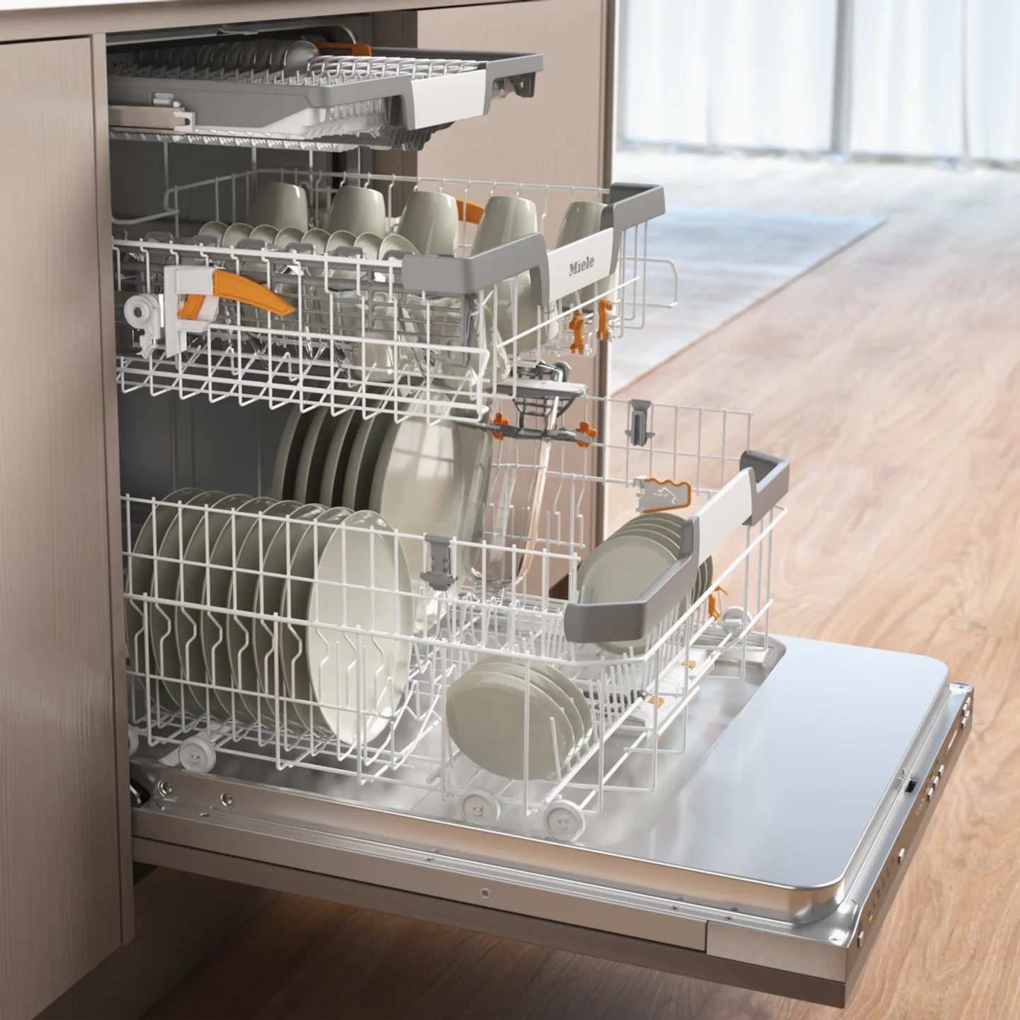 MIELE MOBILIERI G7265SCVIXXL - Miele Vollintegrierbarer Geschirrspüler G 7265 SCVi XXL