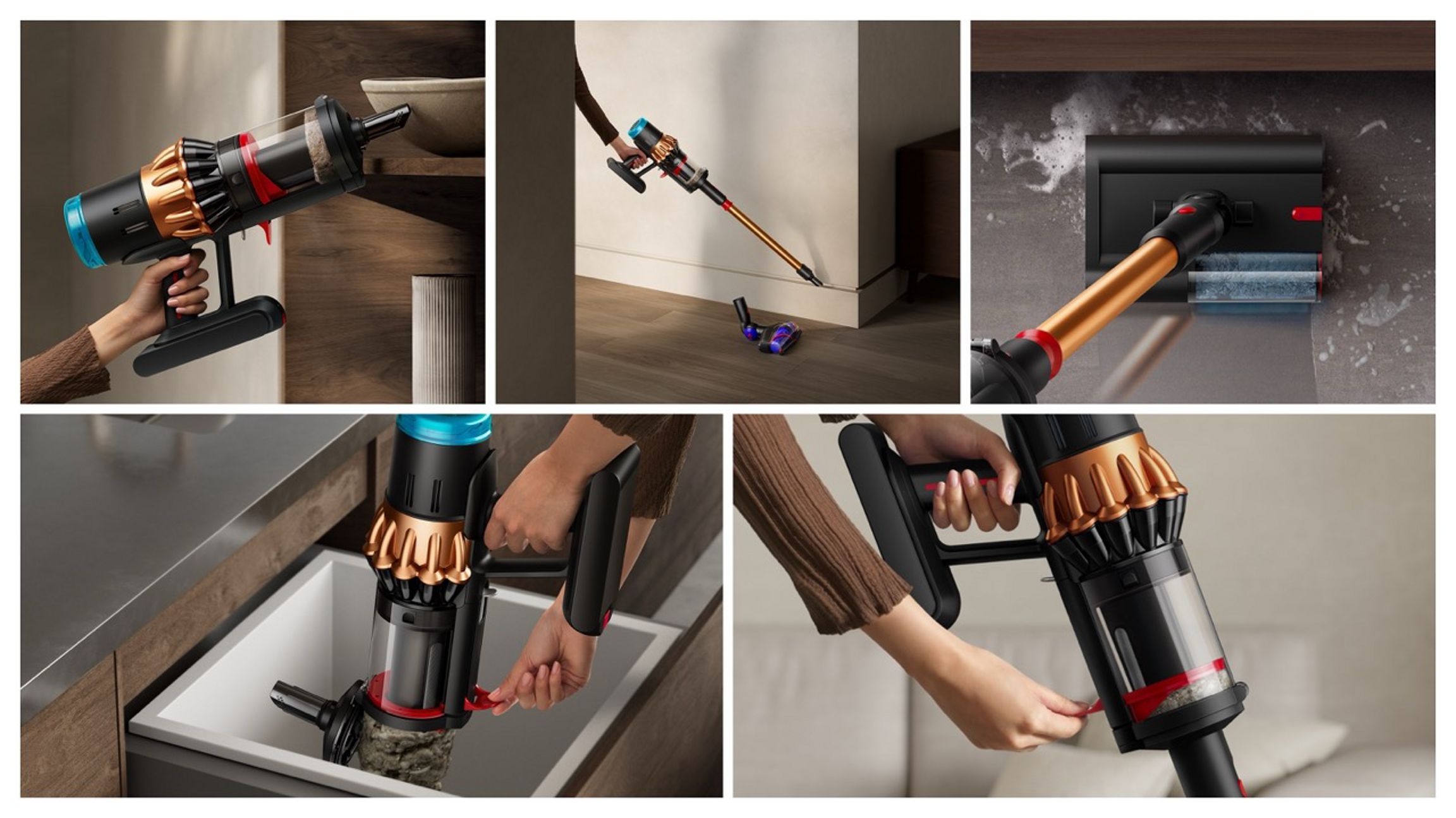 DYSON V16 PISTONANIMAL SUBMARINE - kabelloser Nass-Trocken-Staubsauger