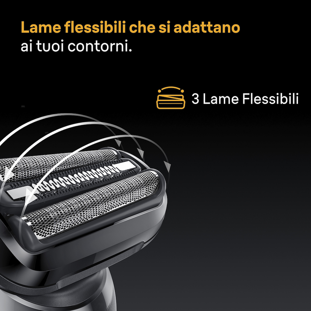 BRAUN 52B1000S - Elektrorasierer Blau