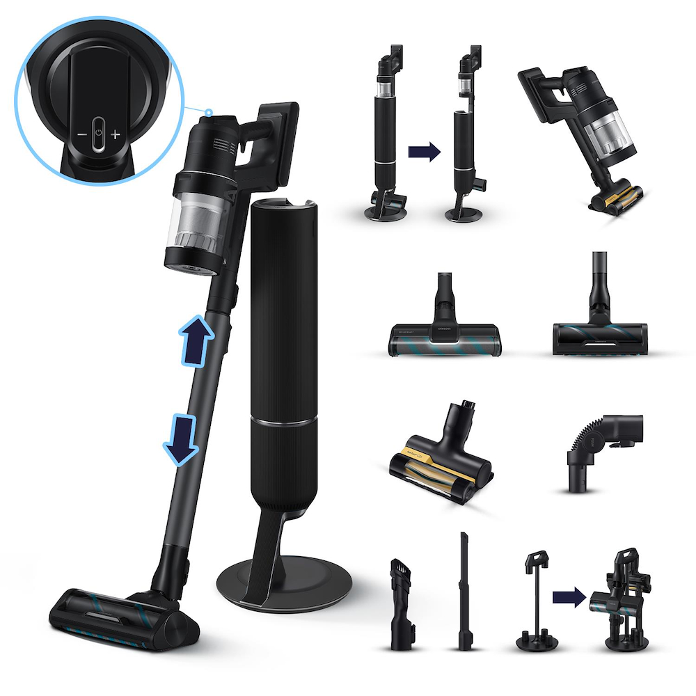 SAMSUNG VS28C9784QK - Samsung BESPOKE Jet AI Akku-Staubsauger VS28C9784QK