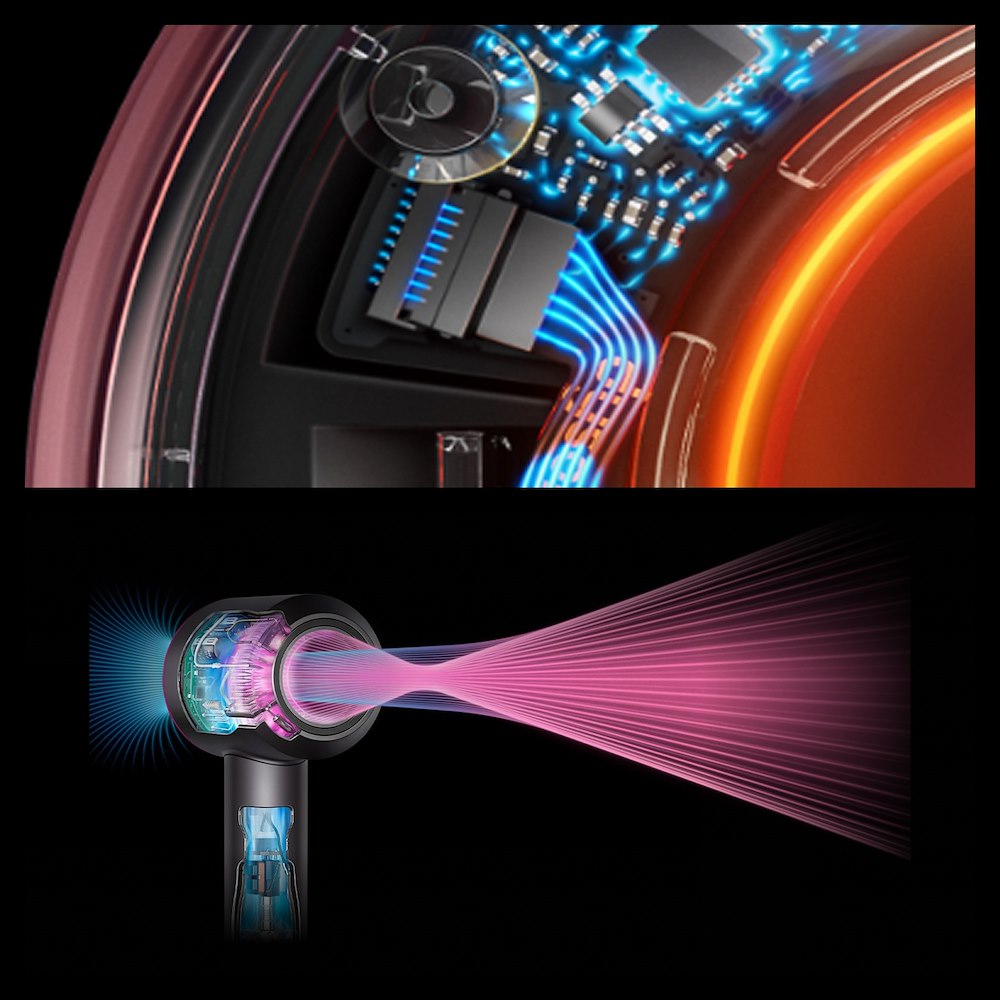 DYSON SUPERSONIC NURAL - Haartrockner für Glatt und Locken