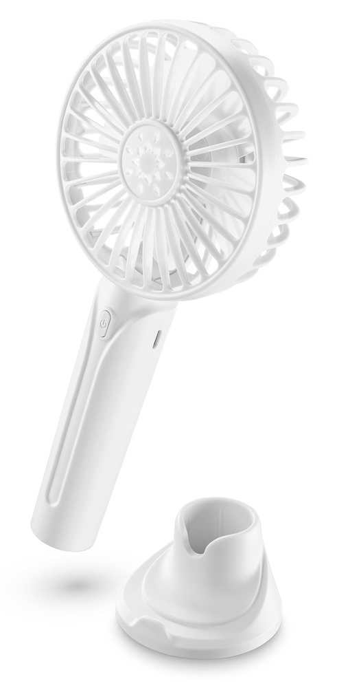 CELLULAR LINE PORTABLEFANW - Universeller tragbarer Ventilator in Weiß