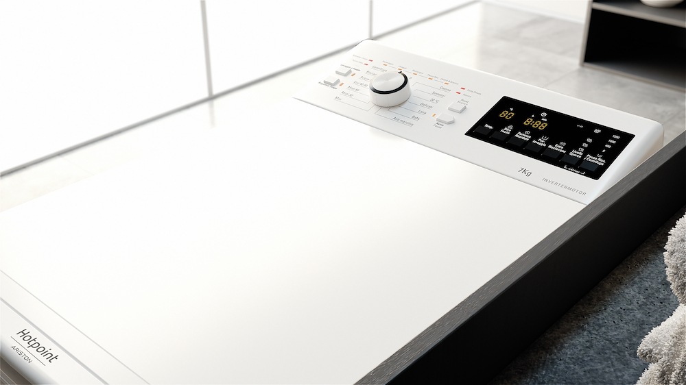 HOTPOINT-ARISTON WMTG725BIT - Waschtrockner 7kg 1200 U/min