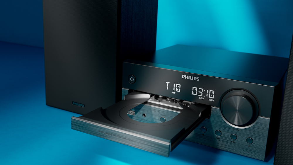 PHILIPS TAM4505M2 - Kompakte HiFi-Anlage mit 80W