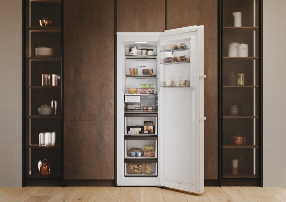 HAIER H4F306WDH1 - Vertikaler Gefrierschrank 301 L mit Wi-Fi