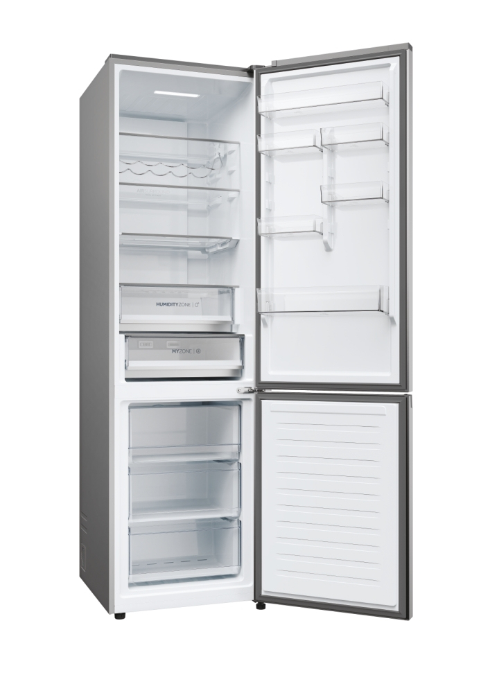 HAIER HDPW5620ANPK - Combi Kühlschrank 409 Lt Edelstahl