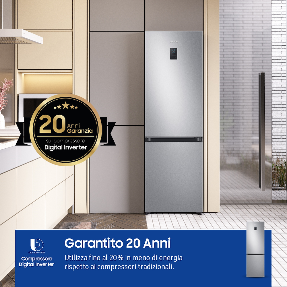 SAMSUNG RB34C672DSAEF - Kombikühlschrank EcoFlex 344LT mit NoFrost