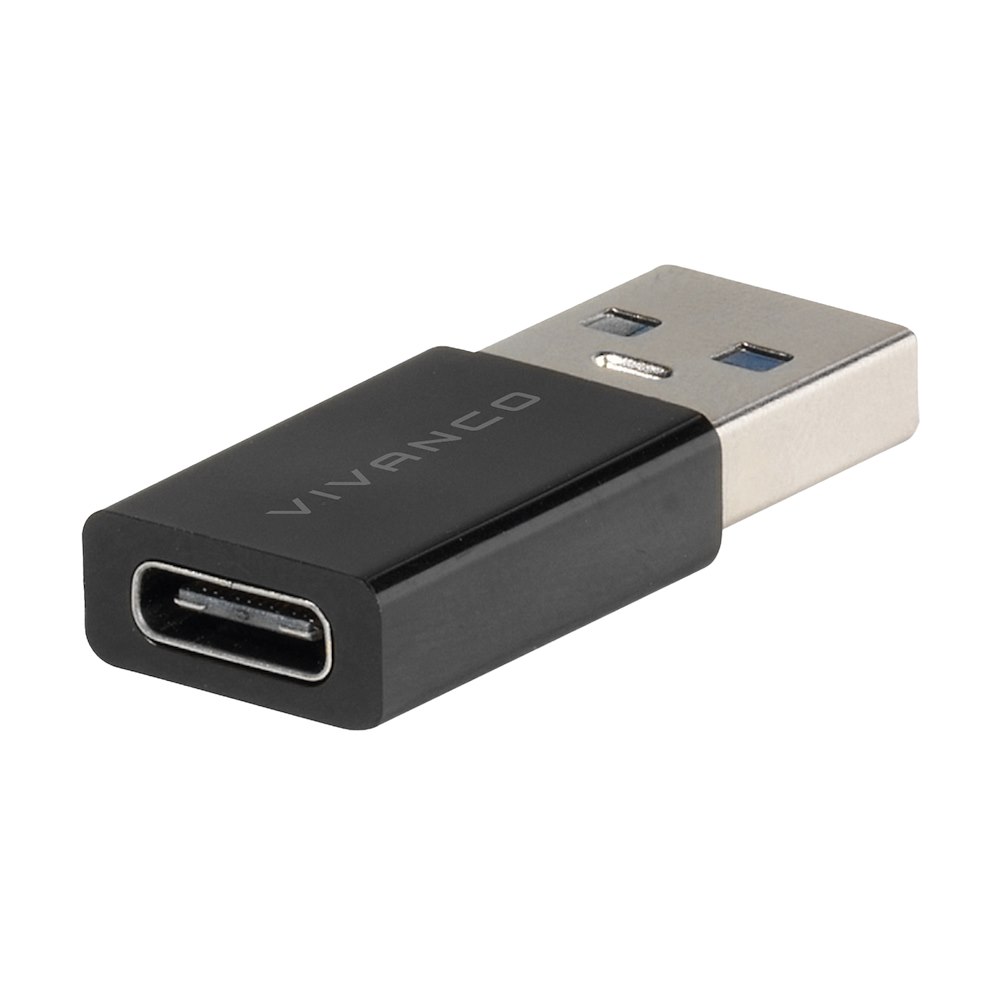 VIVANCO VVUSBADA31ACK - USB-A zu USB-C Adapter