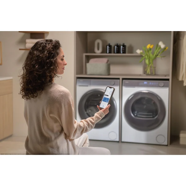 HAIER HD90-A367U1-IT - Wärmepumpentrockner 9 kg silber