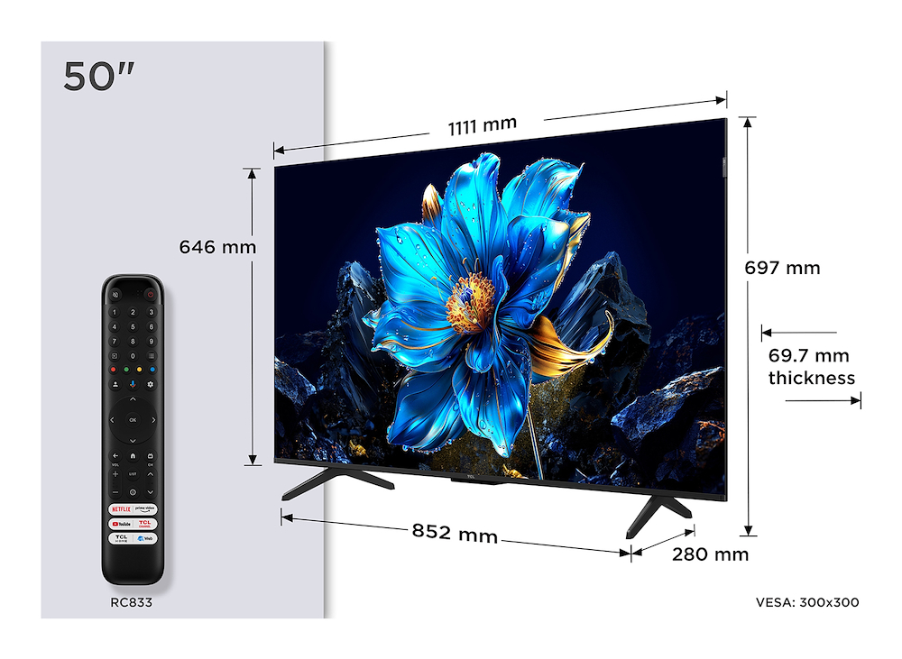 TCL 50P79K - P79K QLED Smart TV 50 Zoll