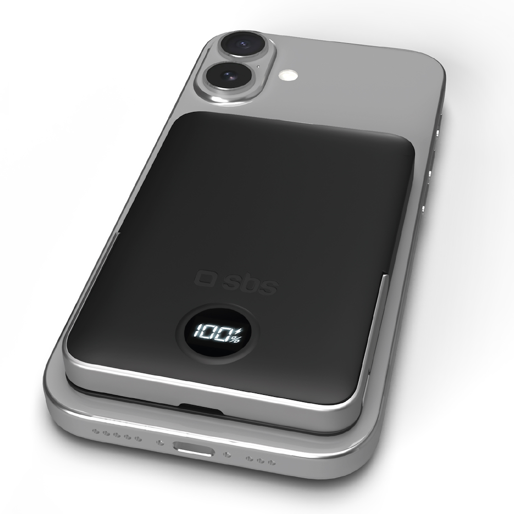SBS TEBB5000MAGSTAND - Powerbank 5000mAh mit Ständer