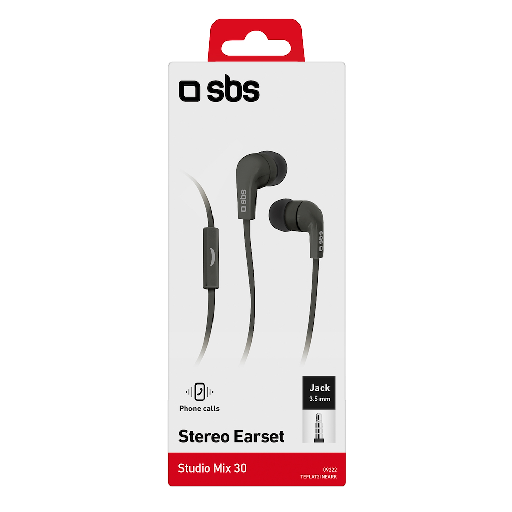SBS TEFLAT2INEARK - Stereo Mix 30 In-Ear Kopfhörer