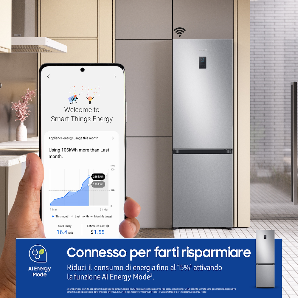 SAMSUNG RB34C672DSAEF - Kombikühlschrank EcoFlex 344LT mit NoFrost