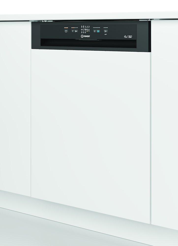 INDESIT I3BL634B - Indesit Geschirrspüler 14 Maßgedecke Schwarz