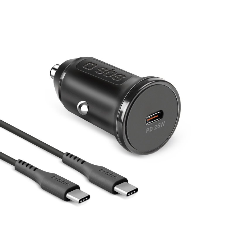 SBS TECRKITTCPD25W - Auto-Ladegerät Kit 25W USB-C