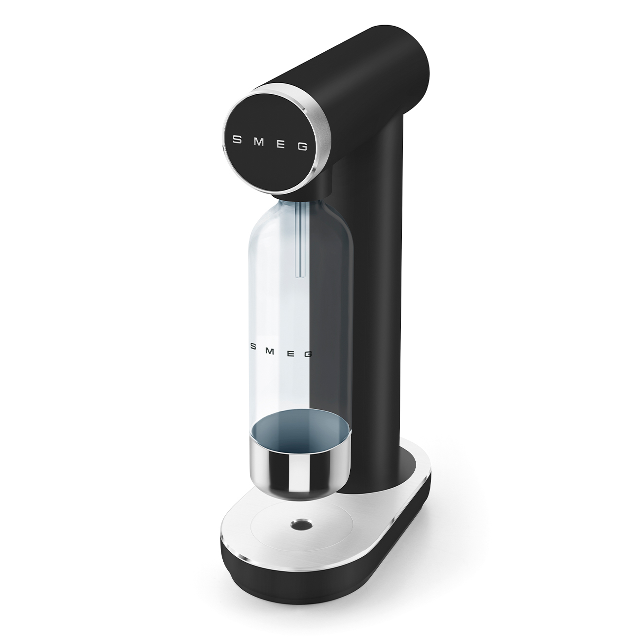 SMEG SKC01BLM - Wassersprudler Schwarz Matt