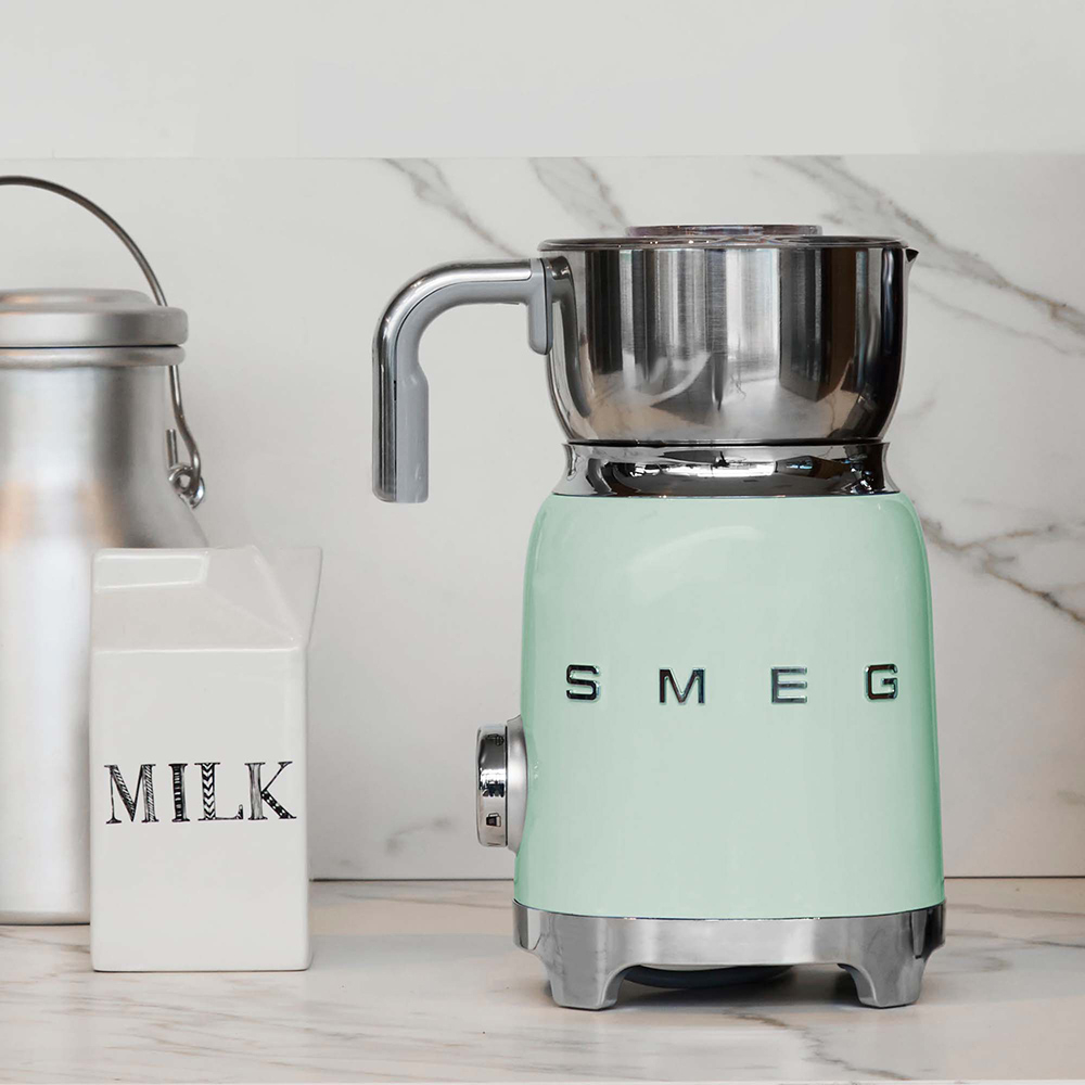 SMEG MFF11PGEU - Milchaufschäumer 50er Jahre Stil grün