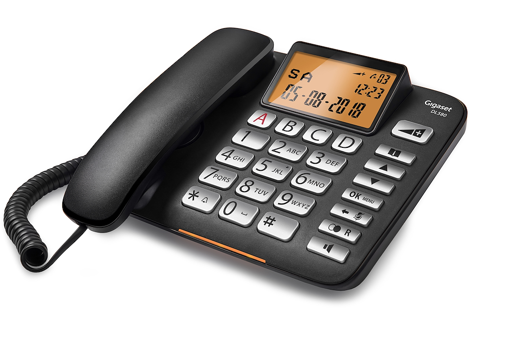 GIGASET DL580BLACK - Gigaset Telefon mit Display