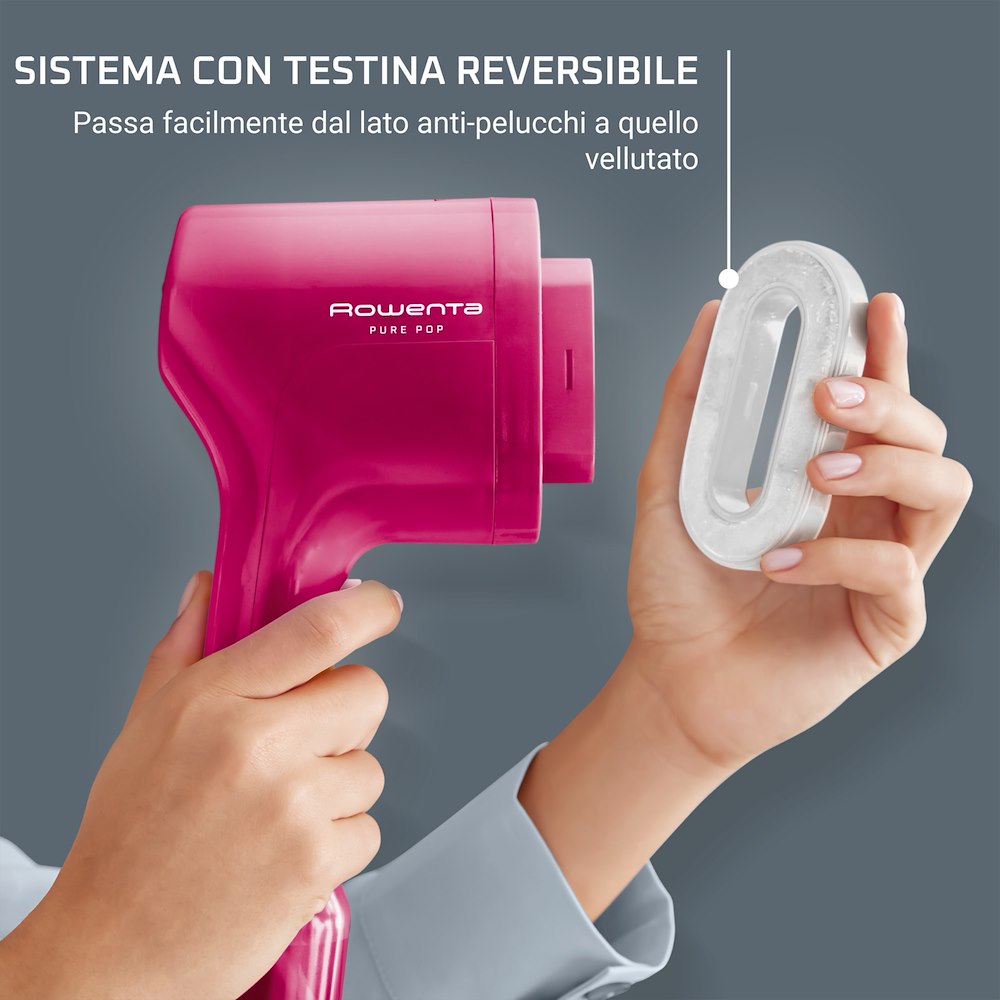 ROWENTA DR2023D1 - Tragbarer Dampfbügeleisen in Pink