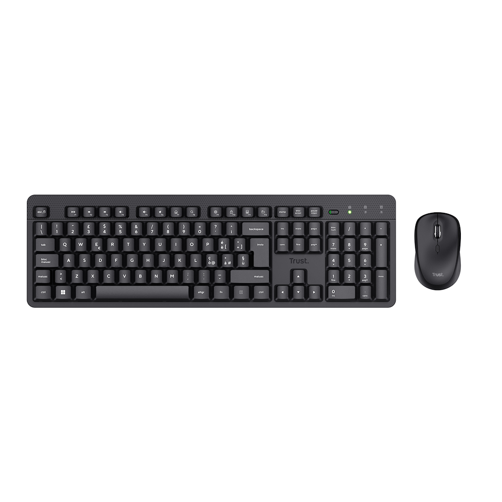 TRUST 25019 - Trust Ody II Wireless Tastatur und Maus