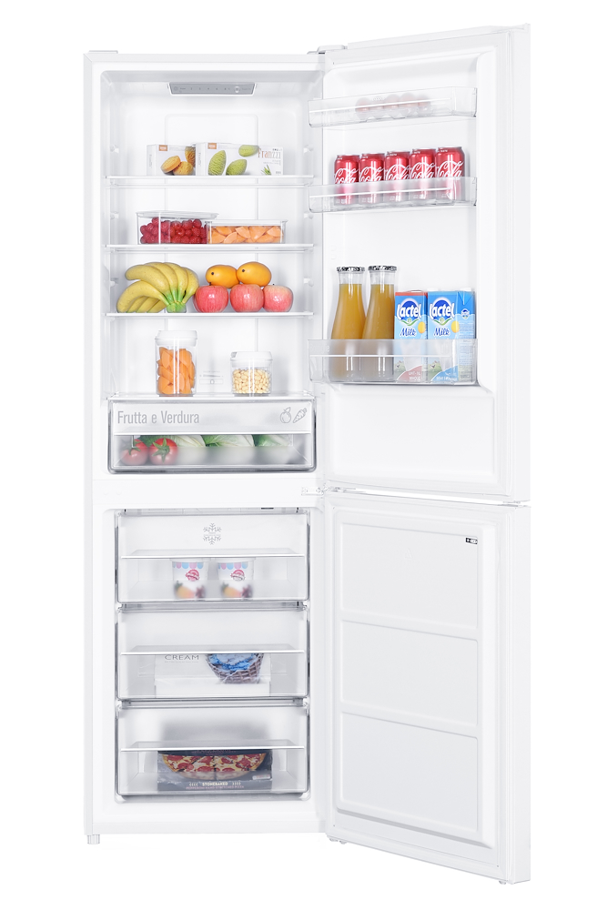 ZOPPAS HZBF45NNL3WE0 - Kombikühlschrank 2-Türen NoFrost